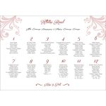 Esküvői ültetési rend - tervezési díj nélkül