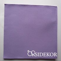 Textilhatású szalvéta, levendula lila