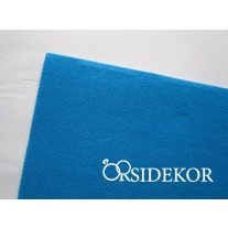 Textilhatású szalvéta, türkiz