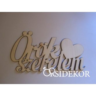 Örök szerelem felirat