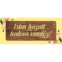 Isten hozott - esküvői tábla 