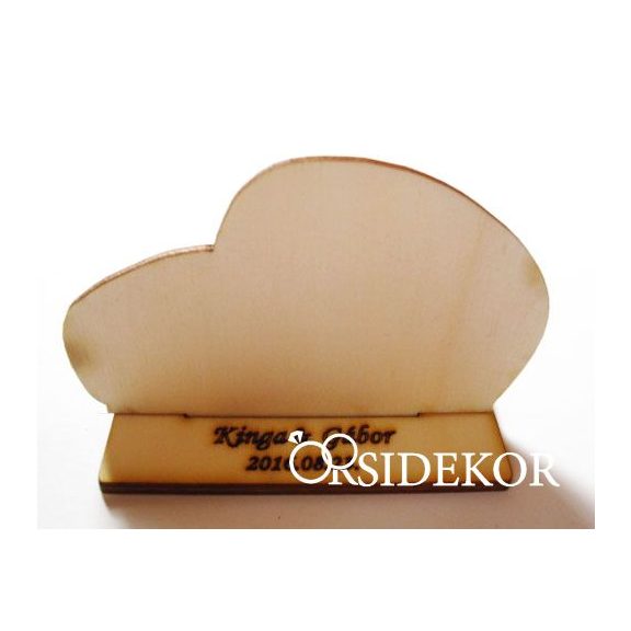 Gyűrűs köszönetajándék és ültetőkártya 2 az 1-ben