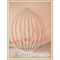 Kalitka ovális dekoráció