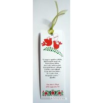 Egyedi esküvői köszönetajándék könyvjelző