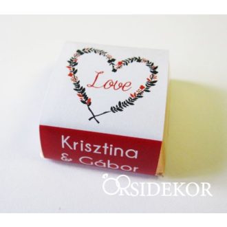 Köszönetajándék csoki