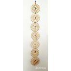 Mandala Csakra fali függő dekoráció fából