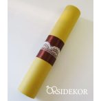 Pausz esküvői meghívó szatén szalaggal és csipkével