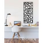 ABC falikép fából