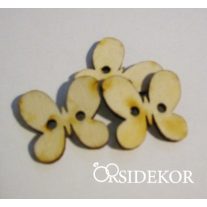 Pillangó alakú fa gombocska