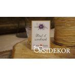   Fűszernövény/gyógynövény papírtasakban egyedi címkével