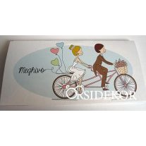 Figurás esküvői meghívó 50 féle mintával