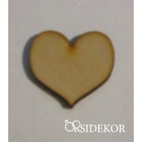 Fa szívecske - több méretben