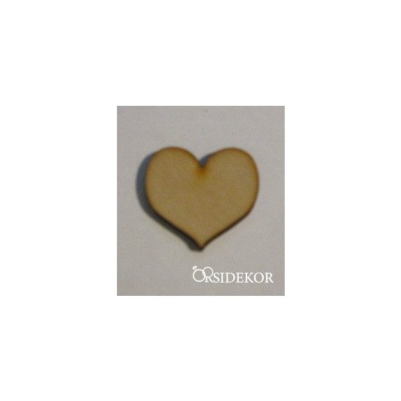 Fa szívecske - több méretben