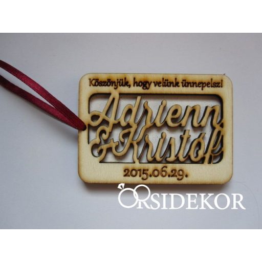 Kísérőcédula, ajándékkísérő