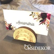 Fahasáb köszönetajándék és ültetőkártya 2 az 1-ben