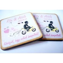 Hűtőmágnes köszönetajándék