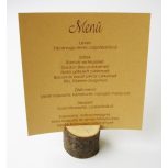 Menükártya, menühenger Menükártya, menühenger