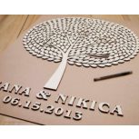 Alternatív vendégkönyv (puzzle, dobozos, keretes stb.)