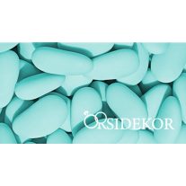 Cukrozott mandula, kék/ kg