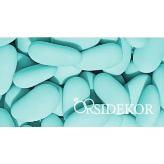 Cukrozott mandula, kék/ kg