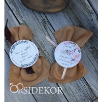 Kör kísérőcédula köszönetajándékra